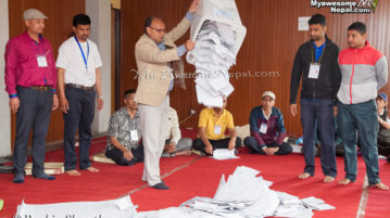 मतगणनाको लागि सर्वदलिय बैठकले निर्रणर्य ….