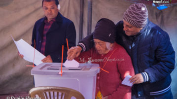 दोस्रो चरणको निर्वाचन शान्तिपूर्ण सम्पन्न (फोटो फिचर)