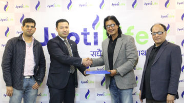 राजेश हमाल बने ज्योति लाइफ इन्स्योरेन्सको सद्भावनादूत