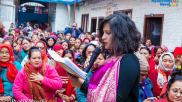 नातिनी देखी हजुरआमाँ पढ्ने चेतना महिला माध्यमिक विद्यालयको (फोटो फिचर र भिडियो हेनुस )