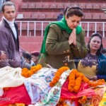 पशुपति आर्यघाटमा हिन्दु परम्परा अनुसार अन्त्येष्टि गरिएको छ.