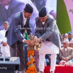 सभापति रामचन्द्र पौडेलले पानसमा दीप प्रज्वलन...